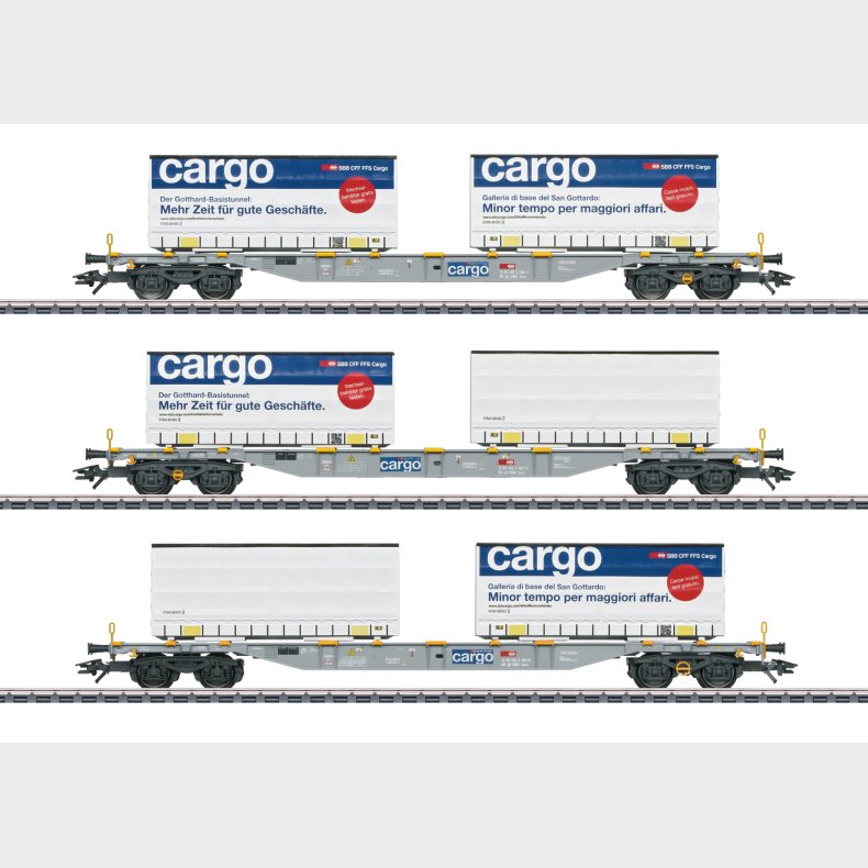 Containerwagen-Set SBB