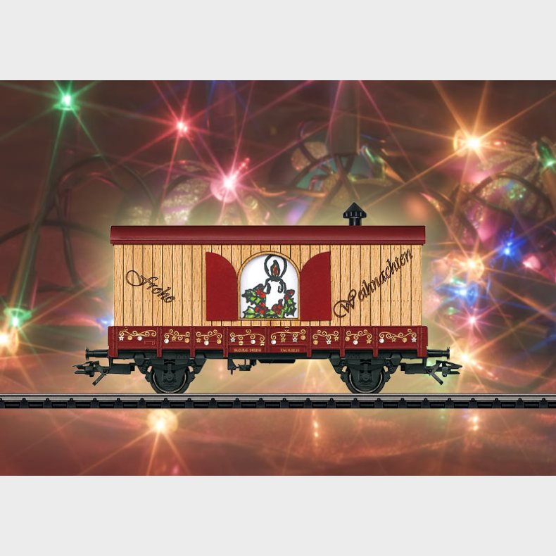 Julevogn 2010 l�sset m/advents vogn.