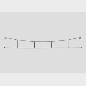 Fahrdraht 142 mm (Inh. 5 St.)