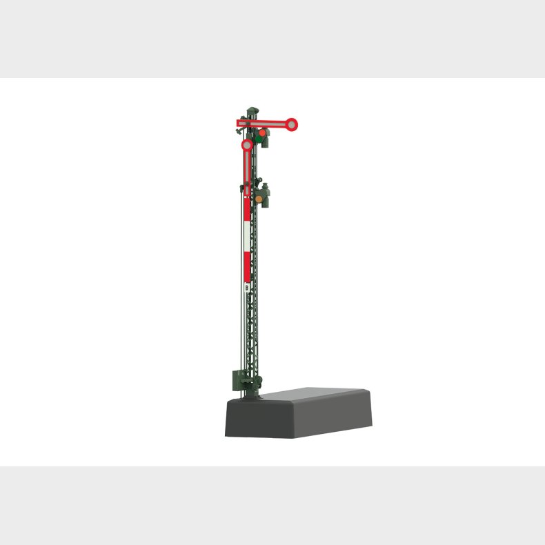 Form-Hauptsignal (Gittermast)