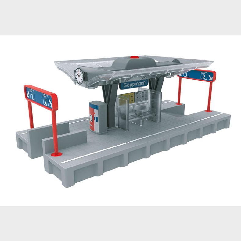 Bahnsteig mit Licht(my world)