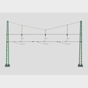 Quertragwerk für 3 Gleise