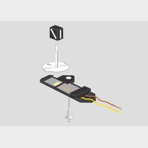 Weichenlaternensatz re/li C (