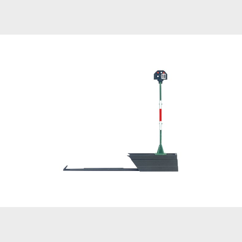 Licht-Gleissperrsignal