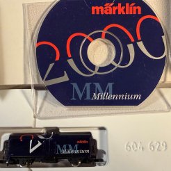 Märklin messevogn Millennium 2000 Skala Z