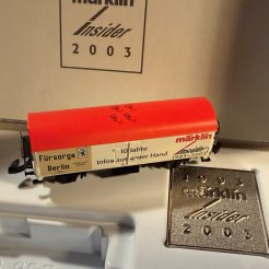 Märklin messevogn 2003 Skala Z