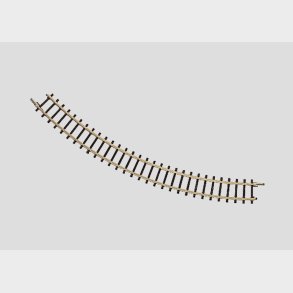 Gleis geb. r195 mm, 45 Gr.