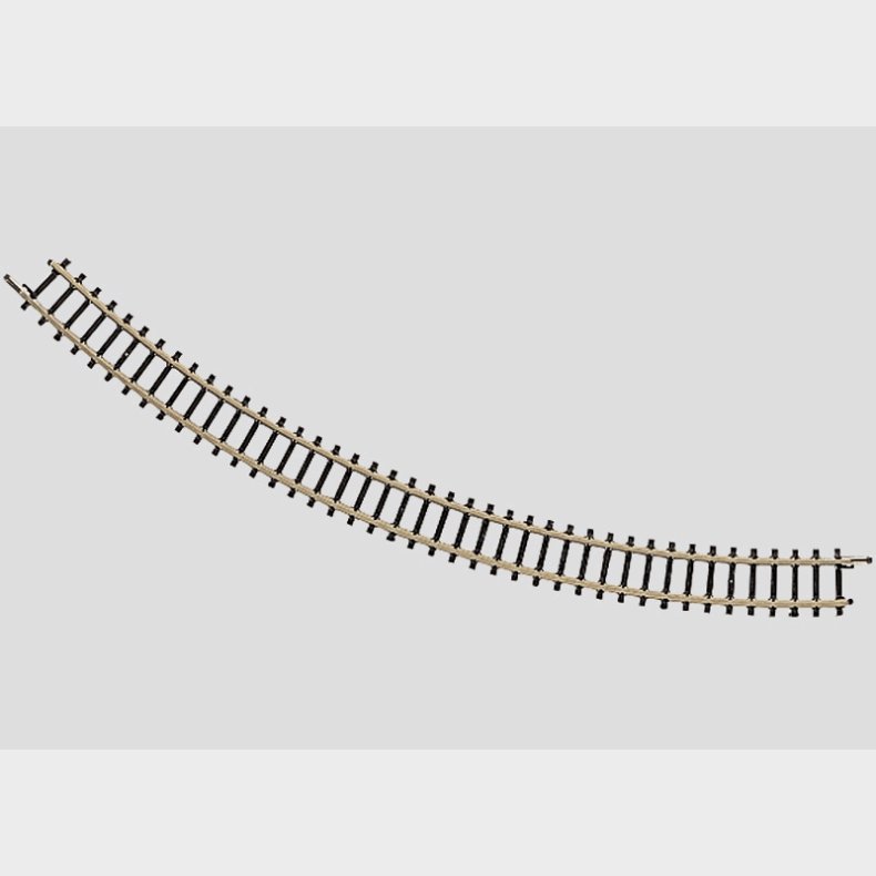 Gleis geb. r195 mm, 45 Gr.