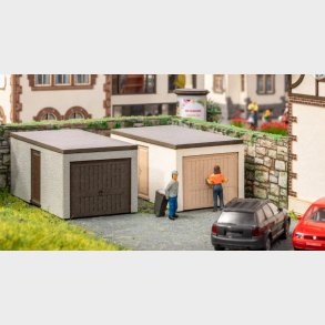 Garage 2 stk. f�rdigbygget 