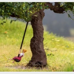 Tr� m/gynge motoriseret skal N