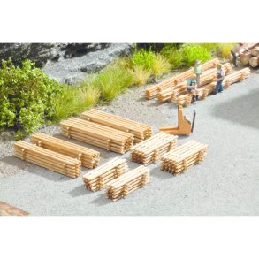 Laser-Cut Bretterstapel