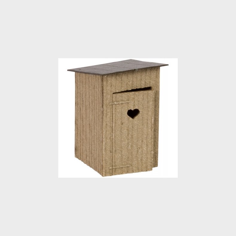 Laser-Cut toilet hus 2 St.