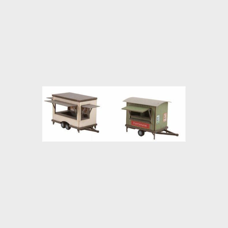 Mobil kiosk 2 stk. Laser Cut 