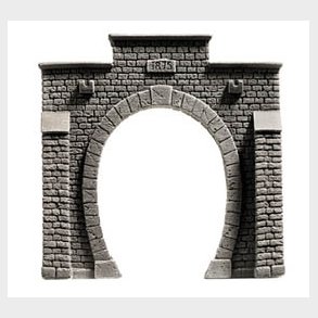 Tunnel-Portal stenmur 1 spor
