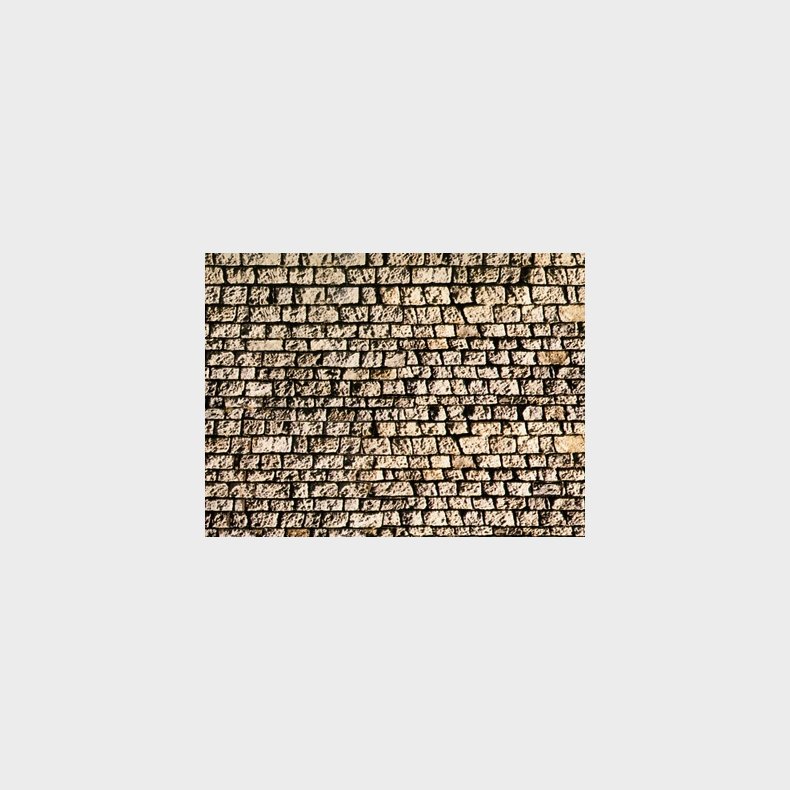 Murstens tapet Quaderstein  64x15cm