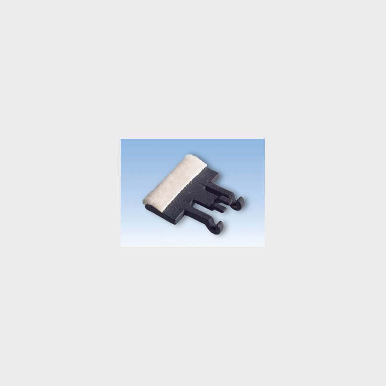 Rensepuder, s�ttes p� hjulakslen  N