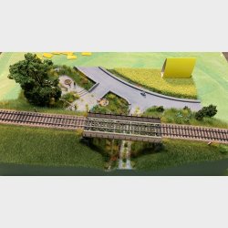 Noch diorama m/figurer