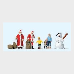 Preiser Vinter- og julefigurer