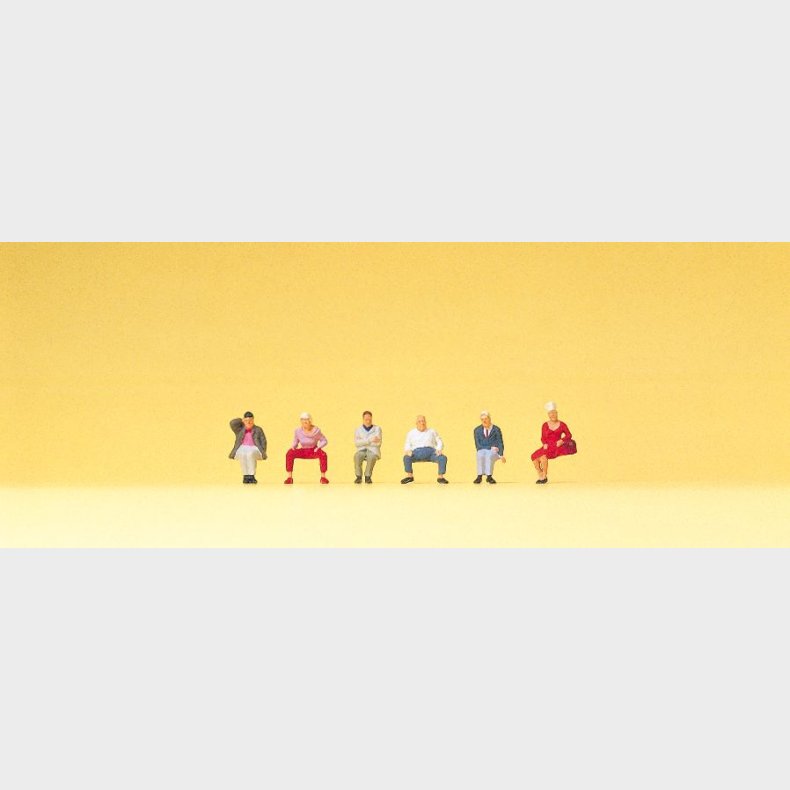 Preiser siddende personer NYHED