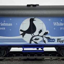 WhiteChristmas Julepilsner reklamevogn NYHED