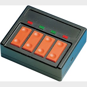 pult til  4 sporskifter med tilbagemelding