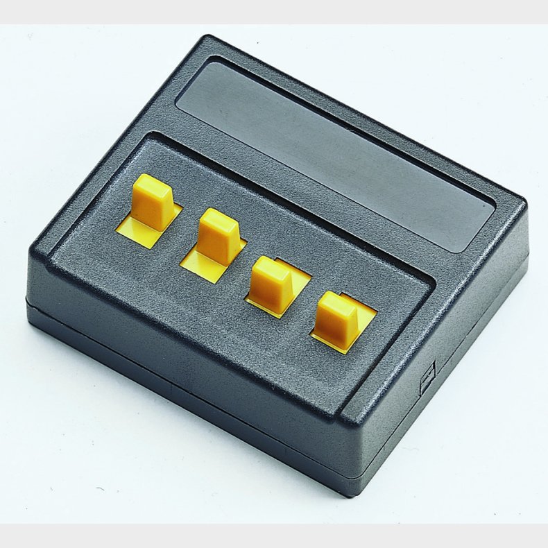 Schalter 4-fach Ein/Ein