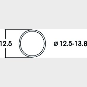 Haftringsatz  12,5-13,8mm