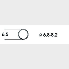 Haftrings 10Stk.6,8-8,2mm