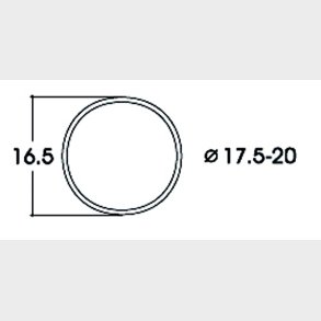 Haftrings.10Stk.17,5-20mm