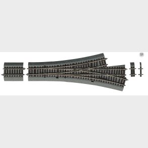 3-vejs sporskift 15 Gr.