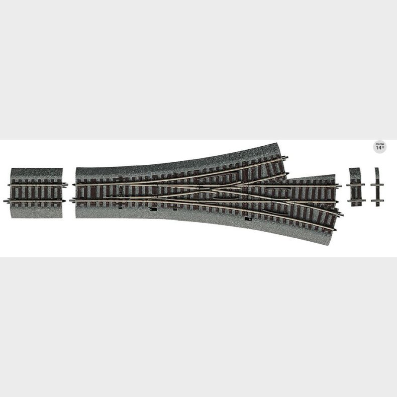 3-vejs sporskift 15 Gr.