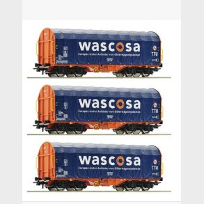 3er st lukket godsvogn Wascosa 