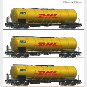 3-tankvognst DHL 1 st tilbage