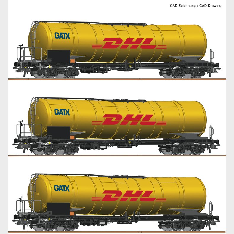 3-tankvognst DHL 1 st tilbage