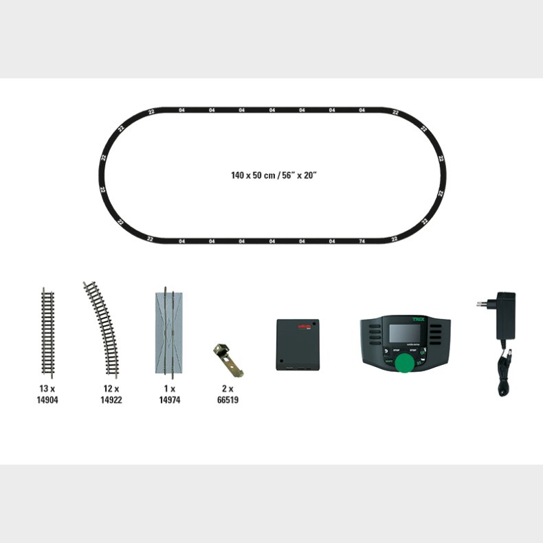 startst Minitrix digital styring