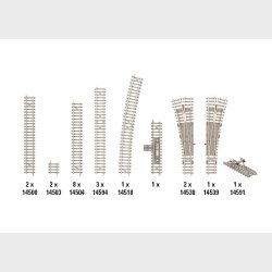 Gleis-Erg�nzungspackung B1