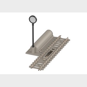 Entkupplungsgleis m.Betonschw