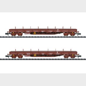 Flachwagen-Set SNCF