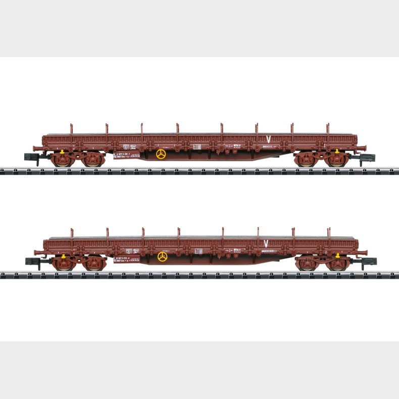 Flachwagen-Set SNCF