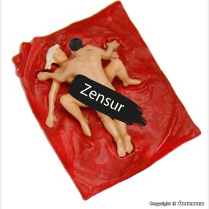 H0 Sexy Liebespaar i.Bett II