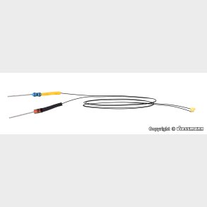 Set LED varmhvid 5 Stk. klar til brug