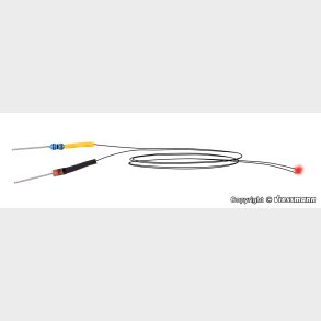 s�t LED r�d, 5 Stk