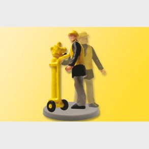 H0 Gleisbauarb. m. pneum.Horn 1 stk. tilbage 