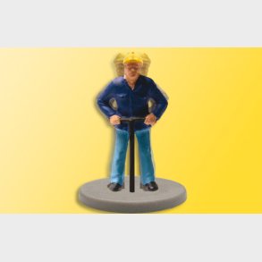 EMOTION Skinnearbejdsmand med redskab bev�gelig