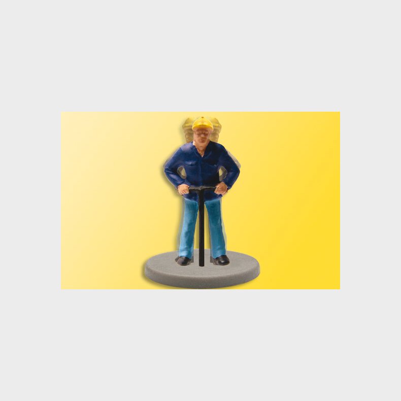 EMOTION Skinnearbejdsmand med redskab bev�gelig