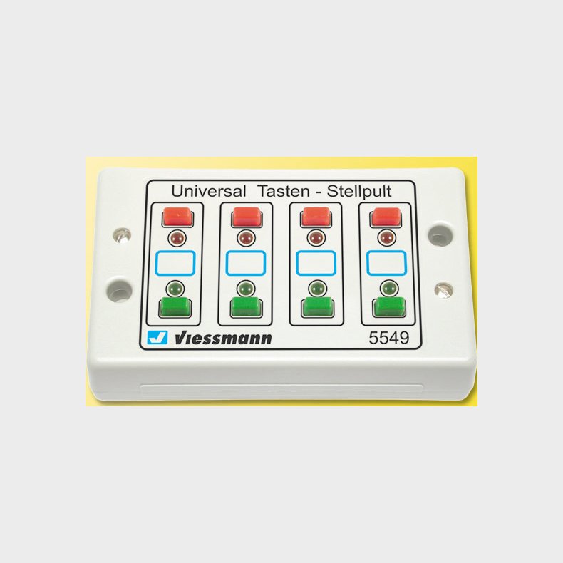 Universal t�nd/sluk pult med tilbagemelding