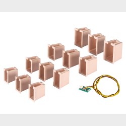 vinduesafsk�rmning til husbelysning med 1 LED