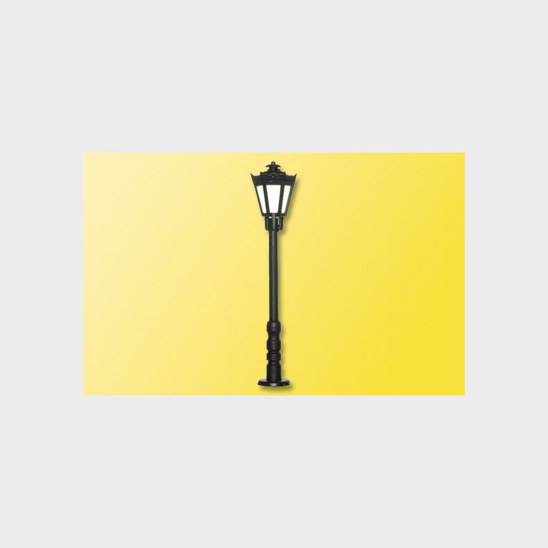 H0 Parklaterne, LED schwarz