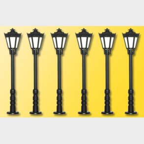 H0 Parklampe 5+1 LED H5,6cm