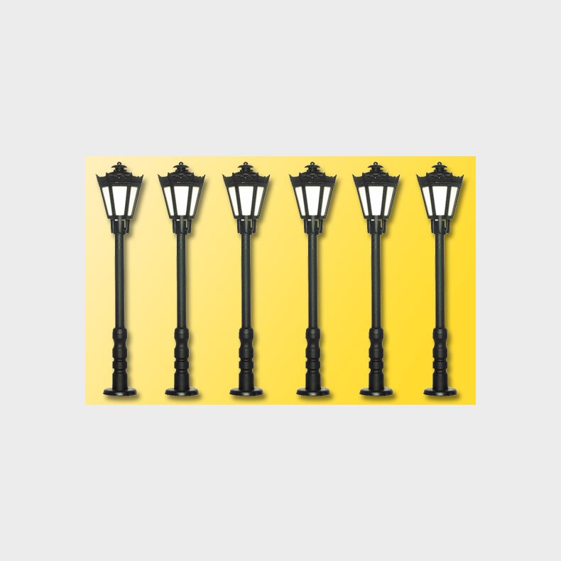 H0 Parklampe 5+1 LED H5,6cm